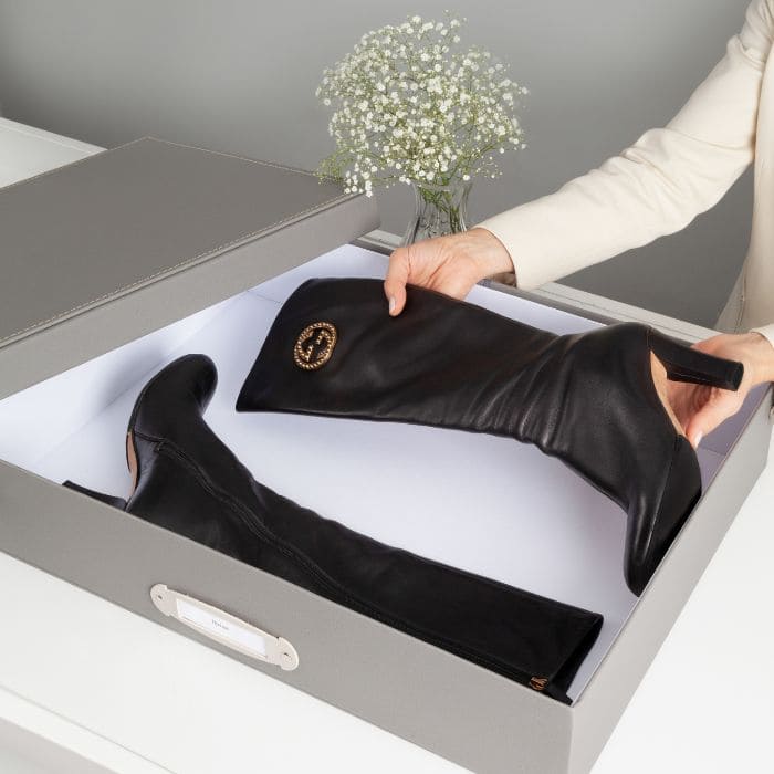 Caixa de Couro Slim